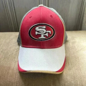 NFL  San Francisco 49ers hat football merchandise Y2K California sports athlete